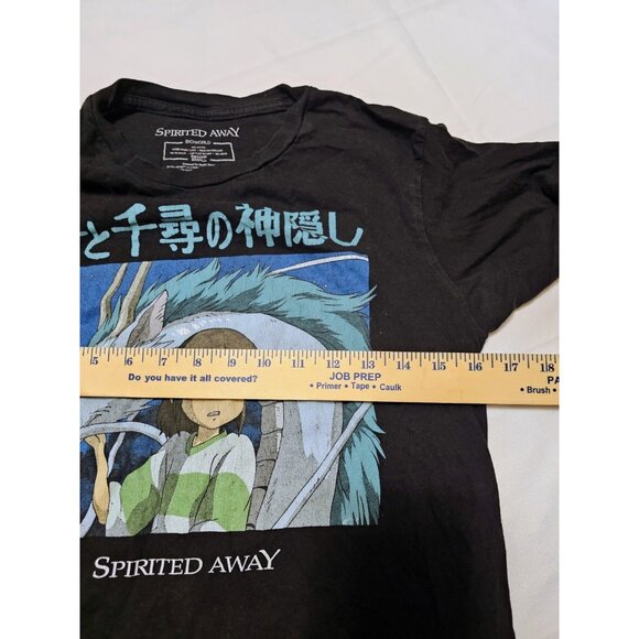 Vintage Anime Spirited Away Bioworld Tshirt Size Small Studio Ghibli Y2K RARE - Picture 5 of 6